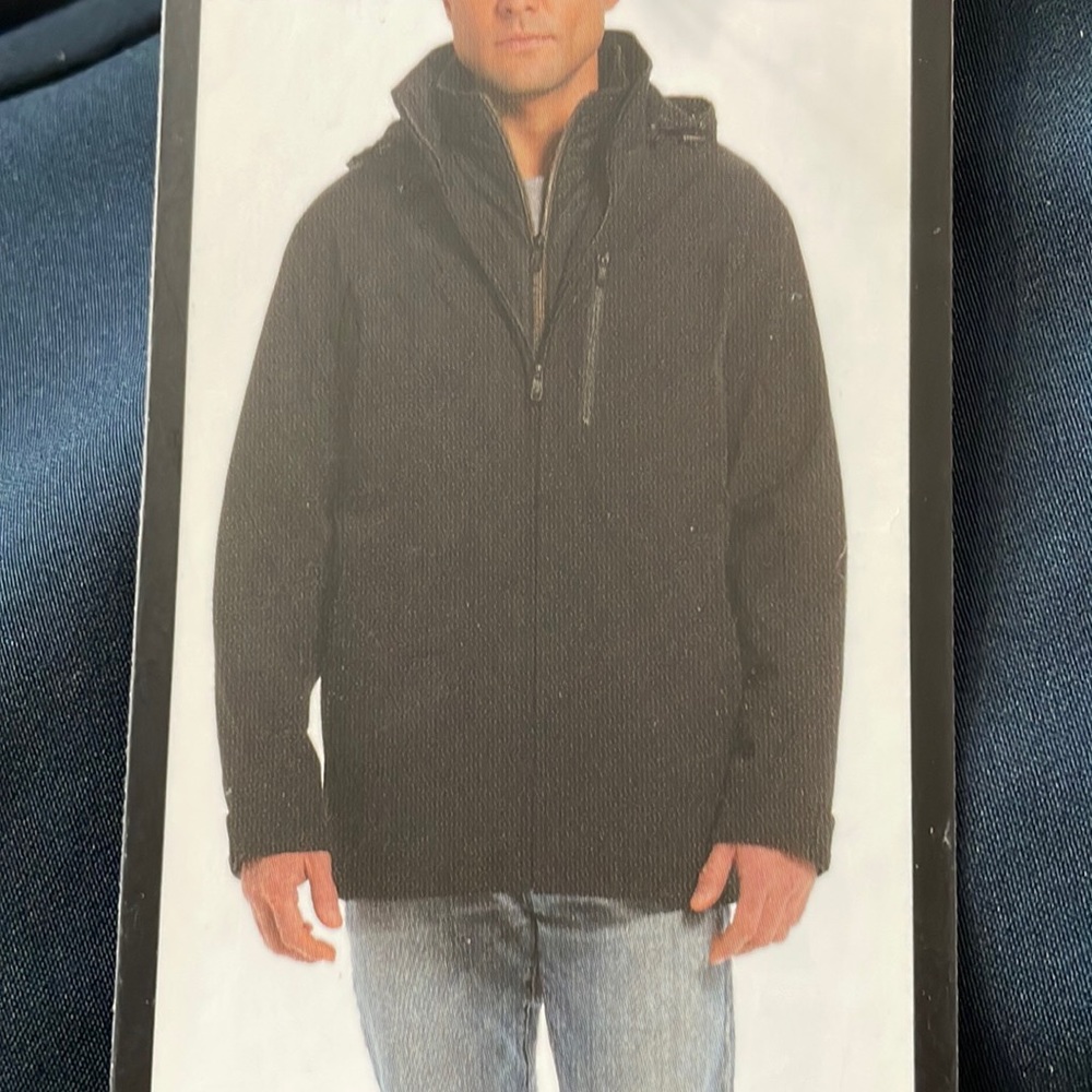 Mens Navy Coat NWT